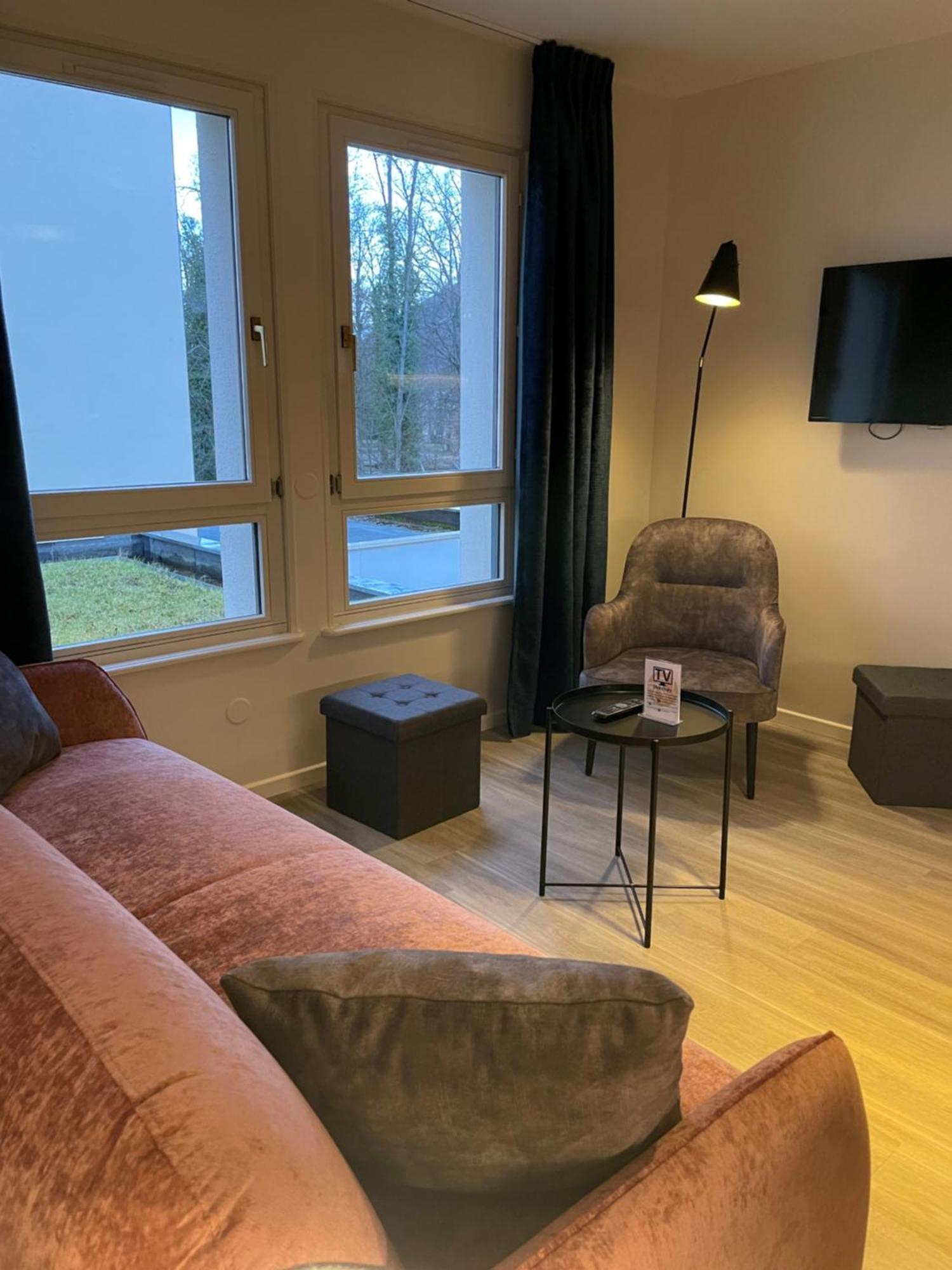 Les Appartements Du Parc - Acces Piscine Et Spa Munster  Værelse billede